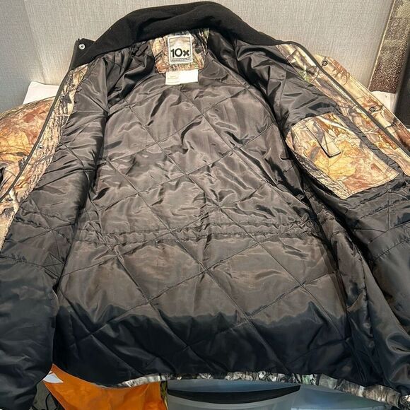 10X RealTree Camo Insulated Outdoors Jacket Coat Mens Sz XL *READ* Hood Pockets - Picture 8 of 13
